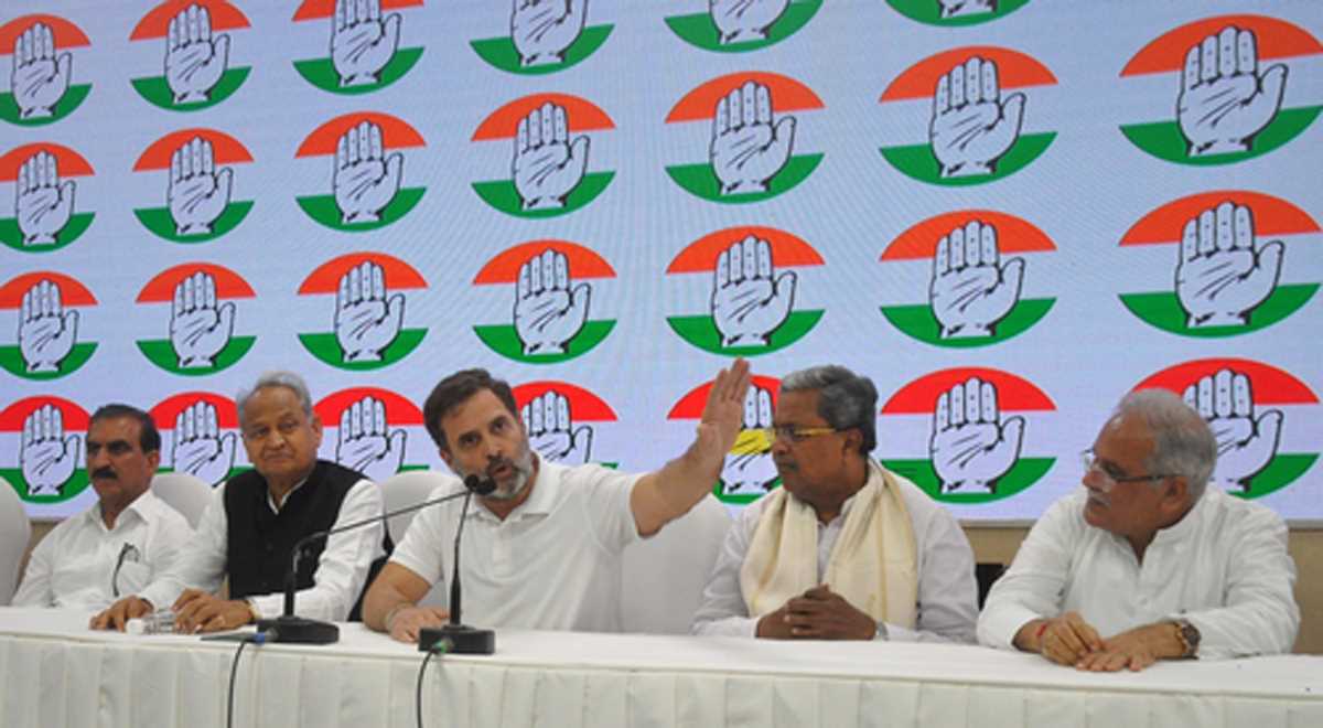 कांग्रेस कार्य समिति ने राष्ट्रव्यापी जाति जनगणना के लिए प्रस्ताव पारित किया, मध्य-पूर्व में युद्ध पर पीड़ा जताई