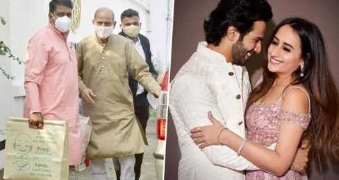 शादी के बंधन में बधेंगे वरुण धवन और नताशा दलाल, पहुंच गए हैं पंडित जी