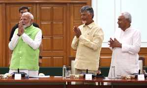 नीतीश-नायडू सभी सहमत, सर्वसम्मति से नरेंद्र मोदी चुने गए एनडीए के नेता