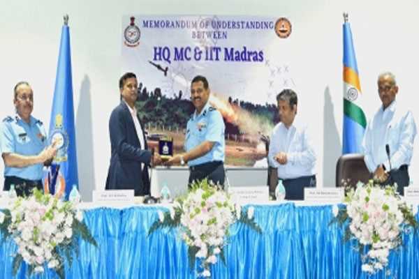 वायु सेना की जरूरतों को पूरा करने आईआईटी मद्रास से समझौता