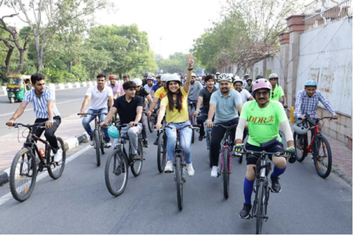 संडे ऑन साइकिल जागरूकता फैलाने के लिए बहुत महत्वपूर्ण : अभिनेत्री मधुरिमा तुली