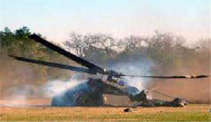  भारतीय वायुसेना का चेतक हेलिकॉप्टर दुर्घटनाग्रस्त