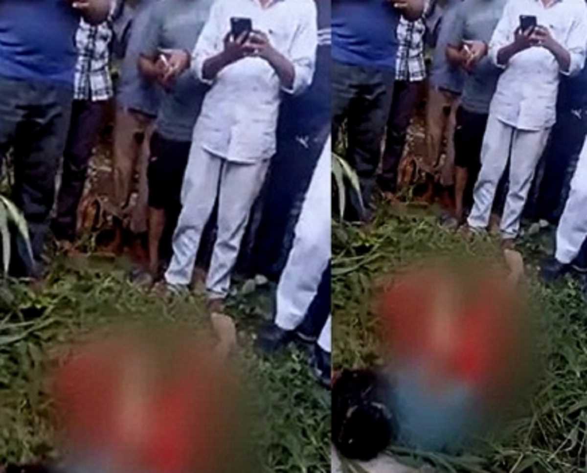 दर्द से कराहती रही लहूलुहान बच्ची, मदद करने के बजाय लोग बनाते रहे वीडियो दर्द से कराहती रही लहूलुहान बच्ची, मदद करने के बजाय लोग बनाते रहे वीडियो