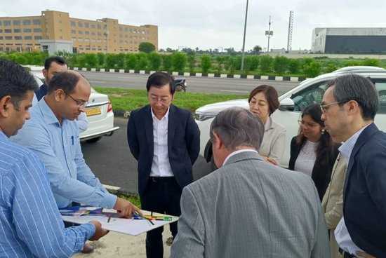 ग्रेटर नोएडा पहुंचा जापान का प्रतिनिधिमंडल, इंटीग्रेटेड इंडस्ट्रियल टाउनशिप का किया भ्रमण