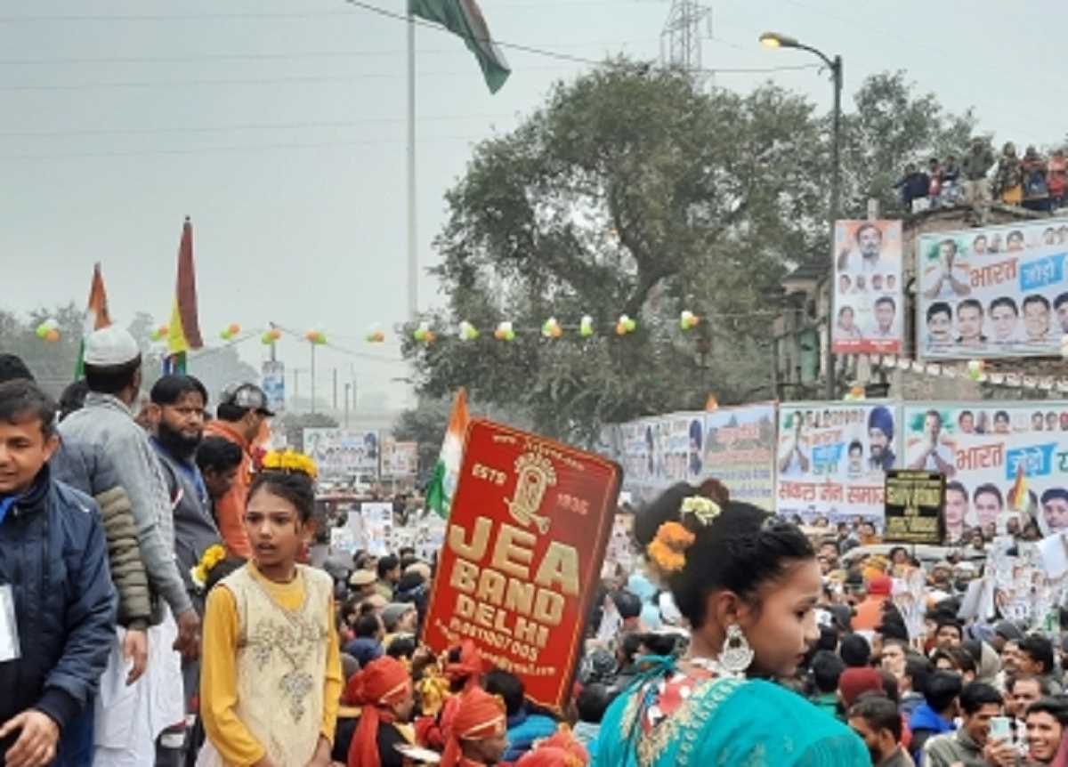 दिल्ली के मशहूर जिया बैंड की धुन राहुल गांधी की भारत जोड़ो यात्रा में गूंजी