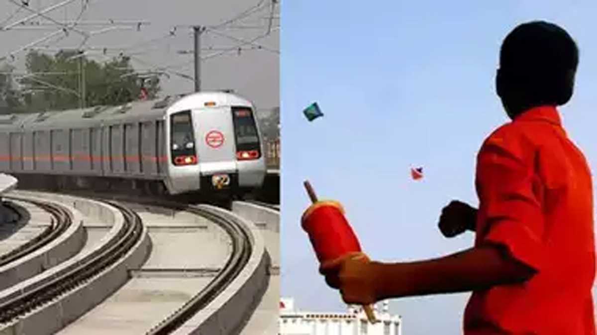 एलिवेटेड मेट्रो लाइनों के पास पतंग न उड़ाने को लेकर डीएमआरसी ने जारी की एडवाइजरी