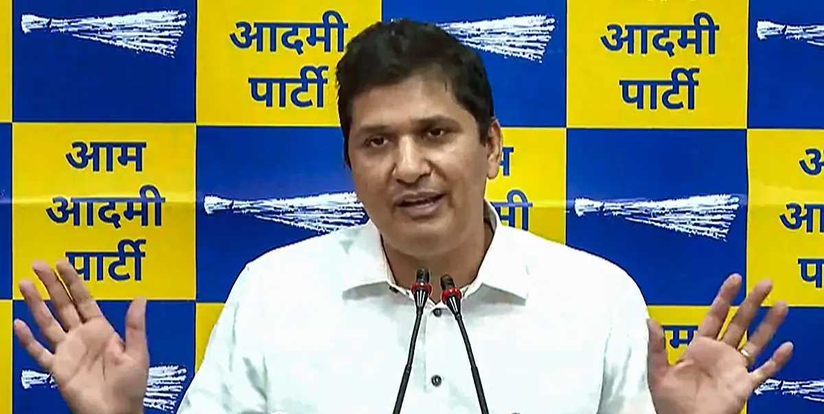 दिल्ली में दहशत का माहौल, लोगों को डर, न जाने कब और कहां गैंगवार हो जाए : सौरभ भारद्वाज