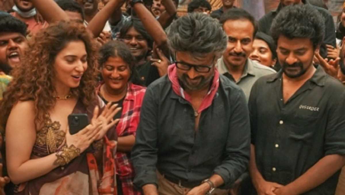 रजनीकांत और तमन्ना भाटिया की फिल्म जेलर की शूटिंग हुई पूरी