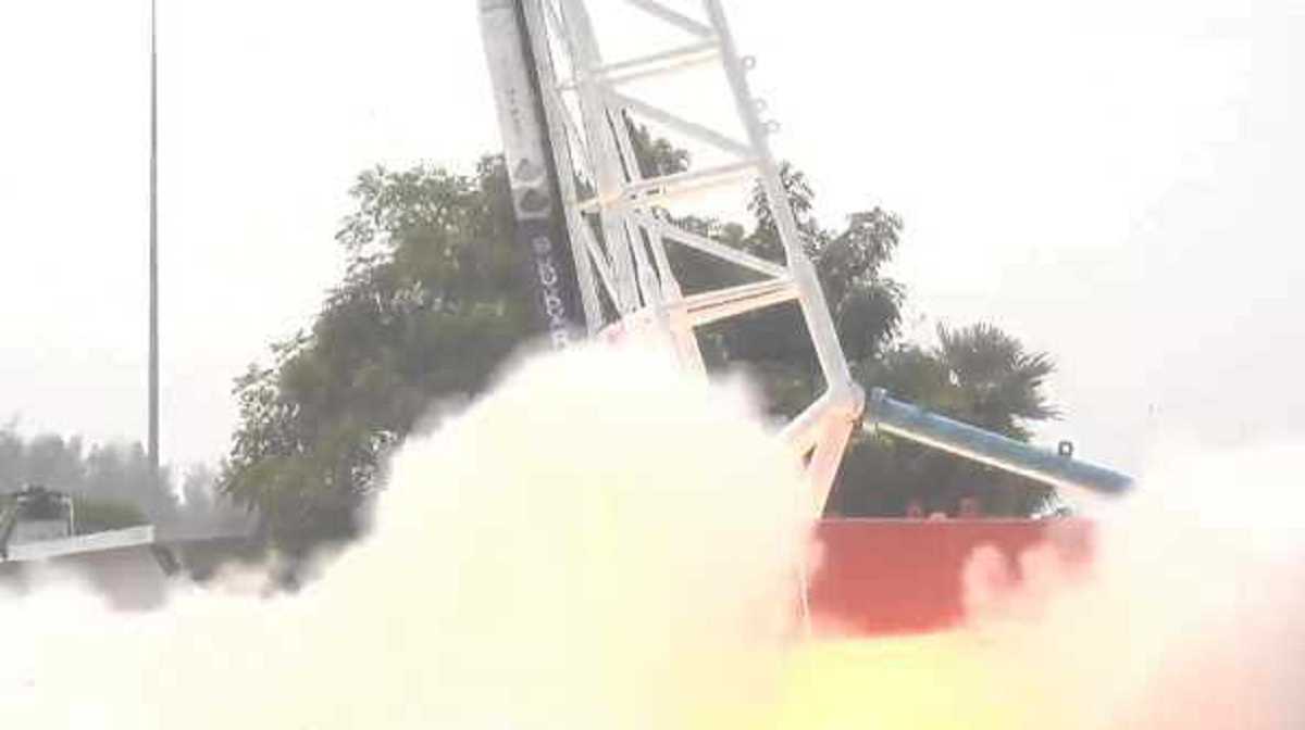 भारत का पहला निजी तौर पर विकसित रॉकेट का सफल प्रक्षेपण