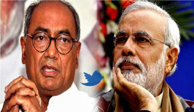 दिग्विजय सिंह ने प्रधानमंत्री नरेंद्र मोदी से पूछा ये सवाल