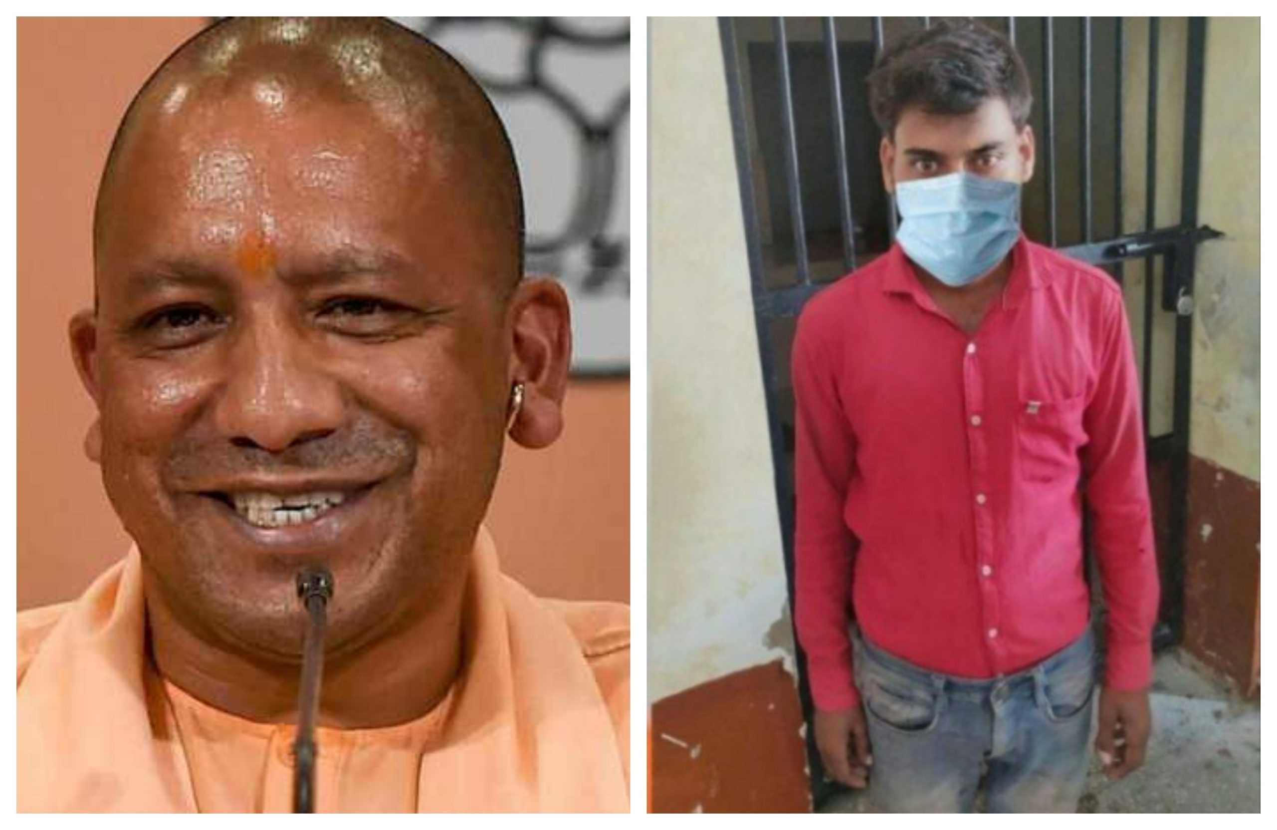 सीएम योगी को धमकी देने वाला व्यक्ति हुआ गिरफ्तार