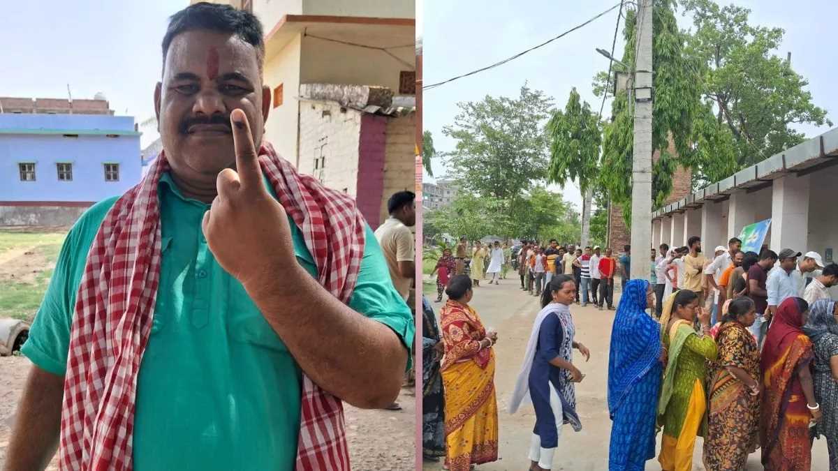 बिहार की आठ लोकसभा सीटों पर दोपहर तक 35.65 फीसद मतदाताओं ने की वोटिंग