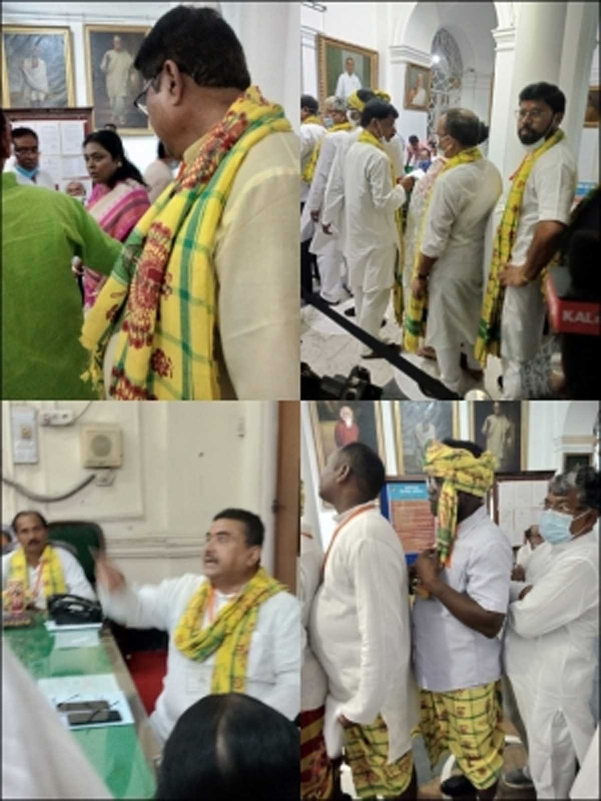 राष्ट्रपति चुनाव : नियमों के उल्लंघन को लेकर तृणमूल, भाजपा में तनातनी