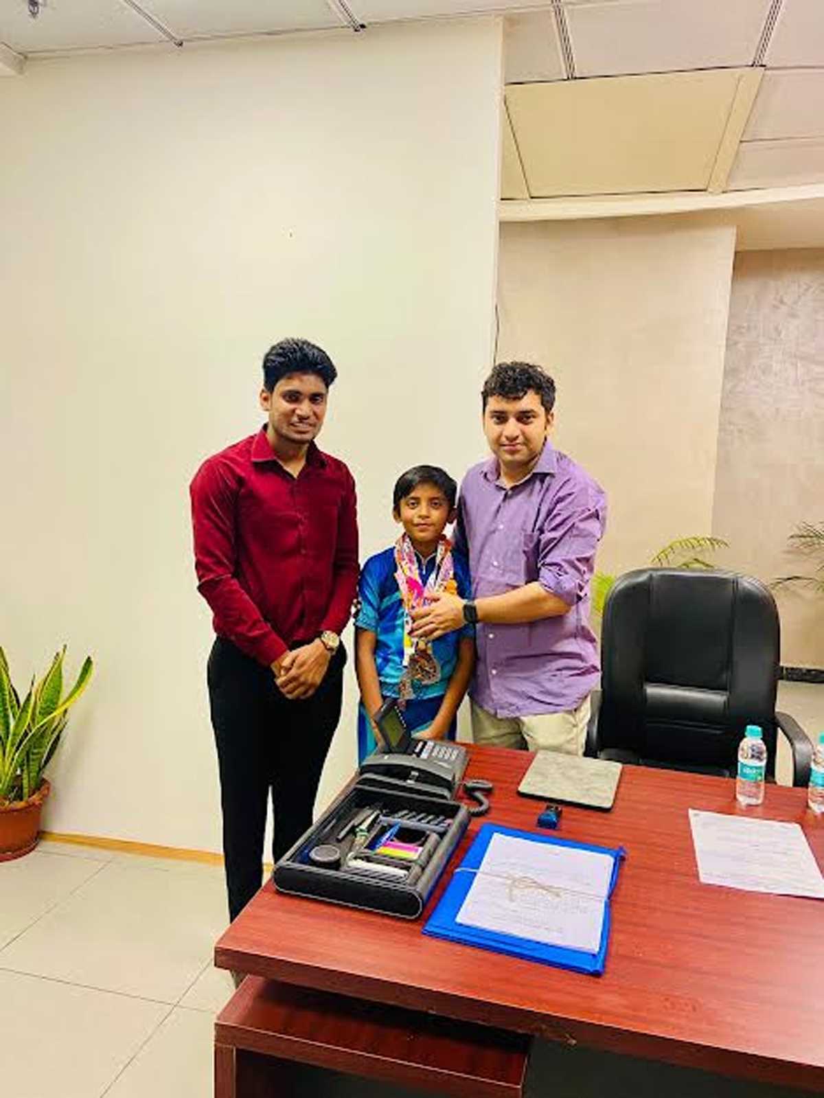 शाश्वत ने रजत व कांस्य पदक जीतकर जिले का नाम किया रोशन