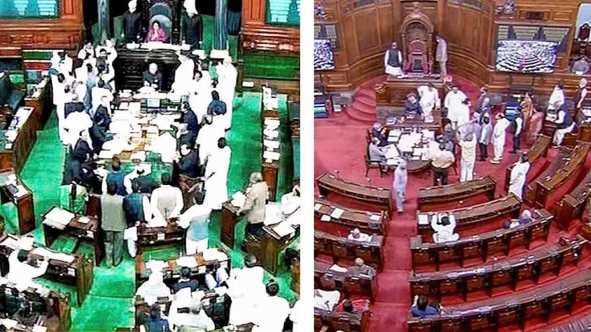 मणिपुर मुद्दे पर हंगामे के कारण लोकसभा में तीसरे दिन भी नहीं हुआ कोई काम