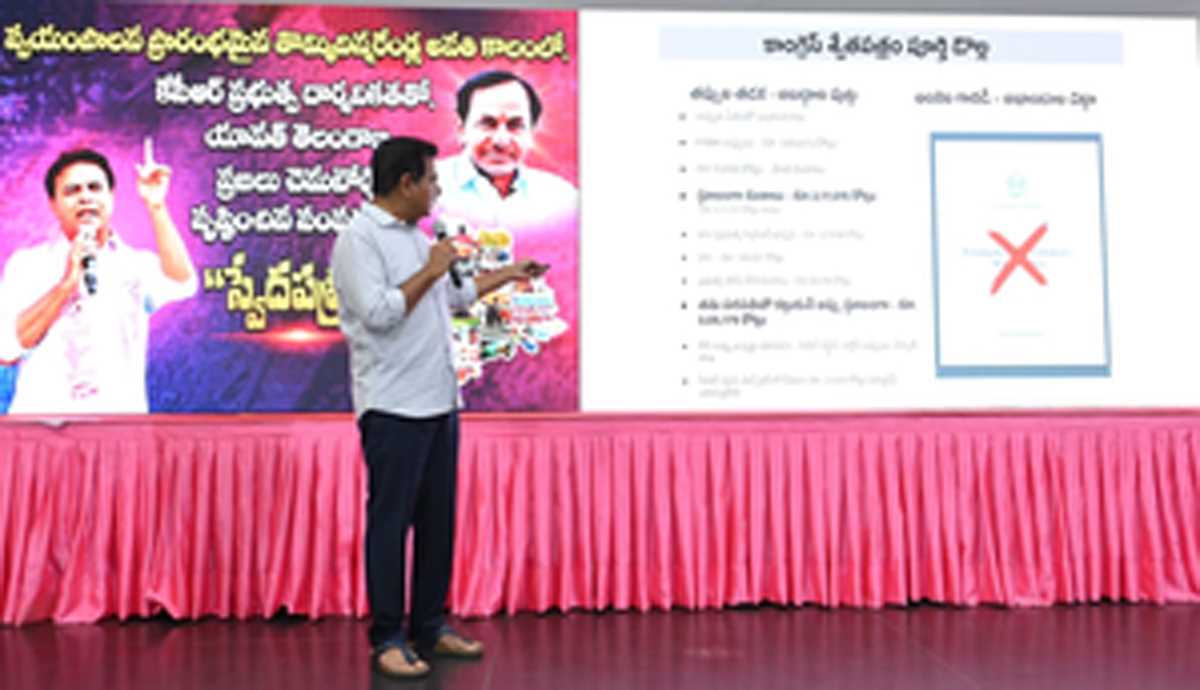 तेलंगाना कर्ज में डूबा राज्य नहीं: बीआरएस ने कांग्रेस के दावों का किया खंडन