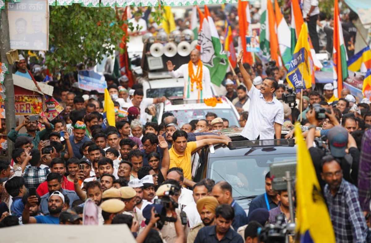 अगर लोगों ने कमल का बटन दबाया तो मुझे फिर जेल जाना पड़ेगा : अरविंद केजरीवाल