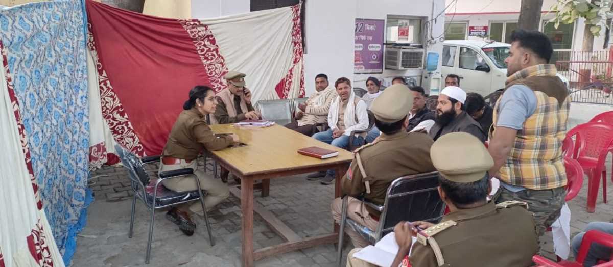 सहायक पुलिस अधीक्षक नगर/क्षेत्राधिकारी नगर द्वारा थाना कोतवाली देहात में टीवी शांति समिति की बैठक सहायक पुलिस अधीक्षक नगर/क्षेत्राधिकारी नगर द्वारा थाना कोतवाली देहात में टीवी शांति समिति की बैठक