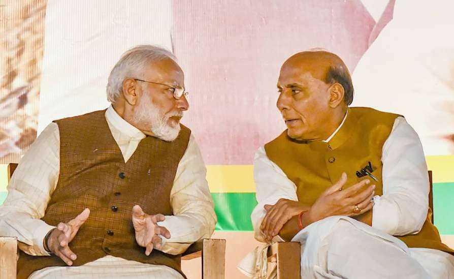 किसानों के हितों को चोट नहीं पहुंचने देंगे पीएम मोदी: राजनाथ सिंह