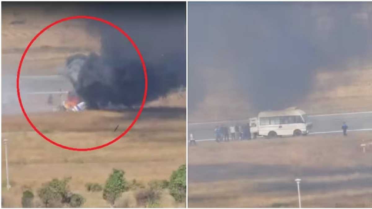 गुजरात : पोरबंदर हवाईअड्डे पर हेलीकॉप्टर क्रैश, राहत अभियान जारी