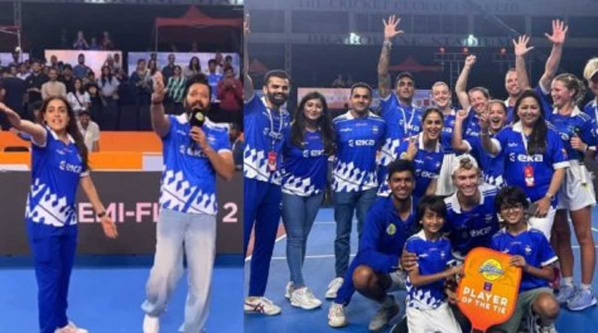 जेनेलिया देशमुख ने शेयर किए पुणे यूनाइटेड टीम की जीत के पल