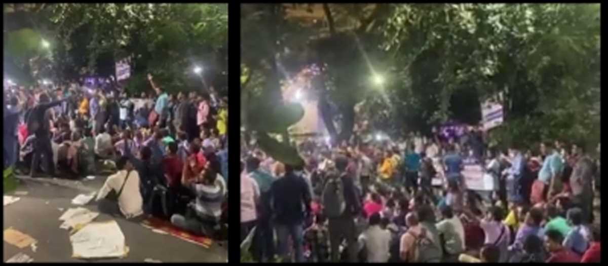 कोलकाता में डब्ल्यूबीबीपीई कार्यालय के बाहर तनाव बढ़ा, प्रदर्शनकारियों को हटाने के लिए पुलिस इकट्ठा