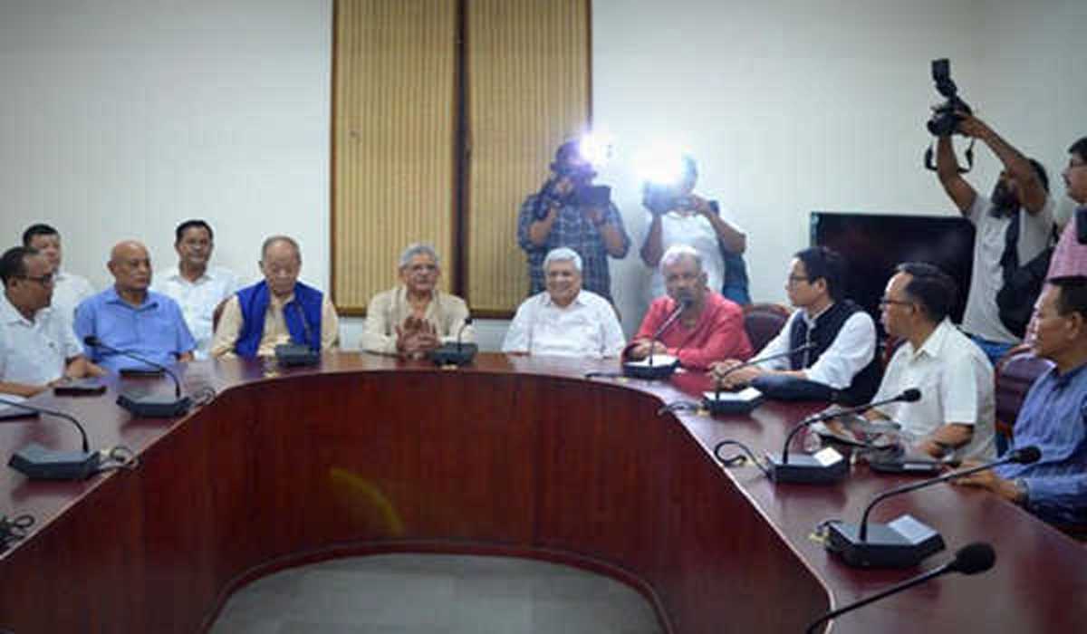 येचुरी ने मणिपुर की भाजपा सरकार के इस्तीफे की मांग की