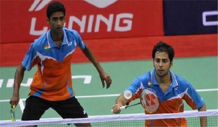 बैडमिंटन : अमेरिका ओपन के क्वार्टर फाइनल में पहुंचे मनु-सुमिथ