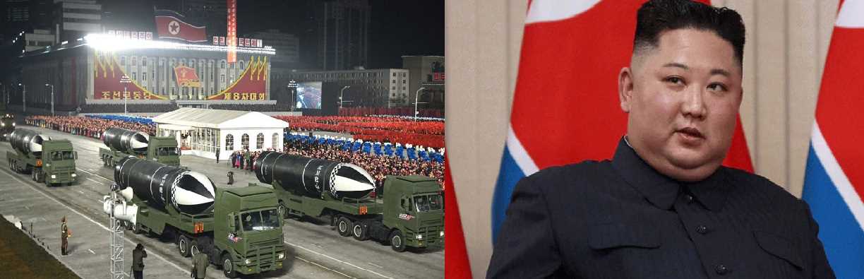 उत्तर कोरिया ने किया एक नए प्रकार की बैलिस्टिक मिसाइल का प्रदर्शन