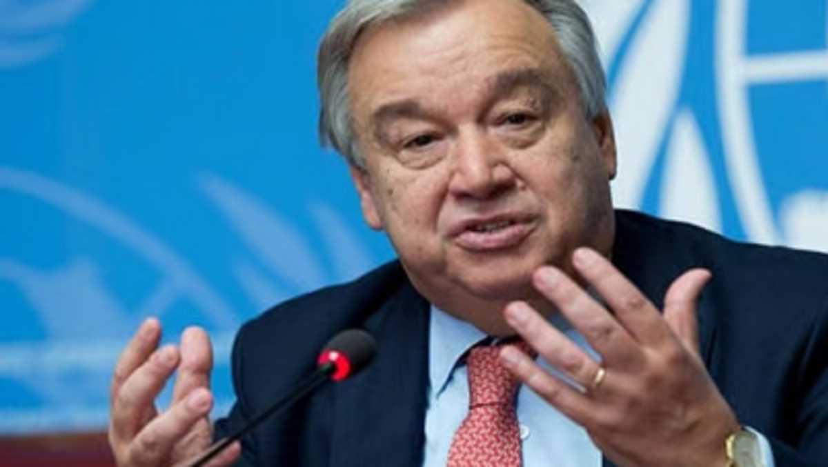 गुटेरेस ने भारत-चीन सीमा पर तनाव कम करने की अपील की