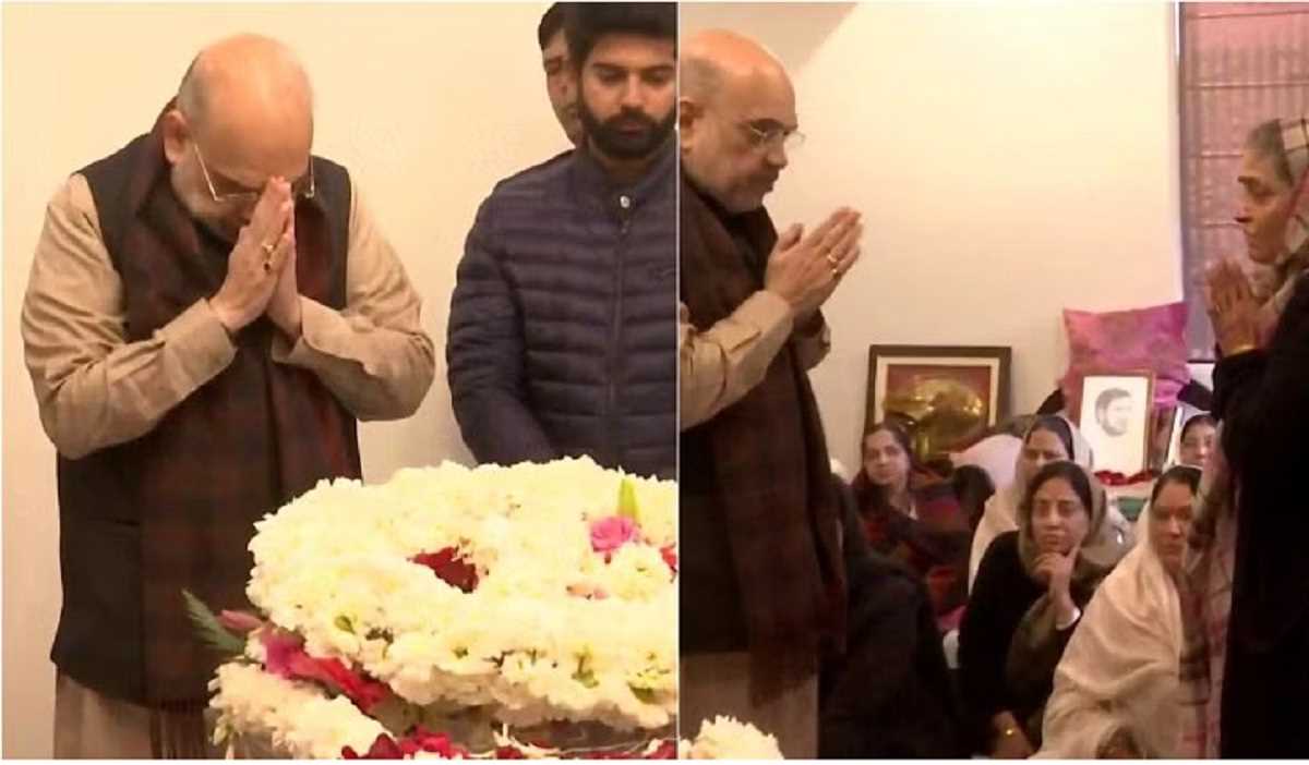 अमित शाह ने शरद यादव के अंतिम दर्शन कर उन्हें श्रद्धांजलि दी