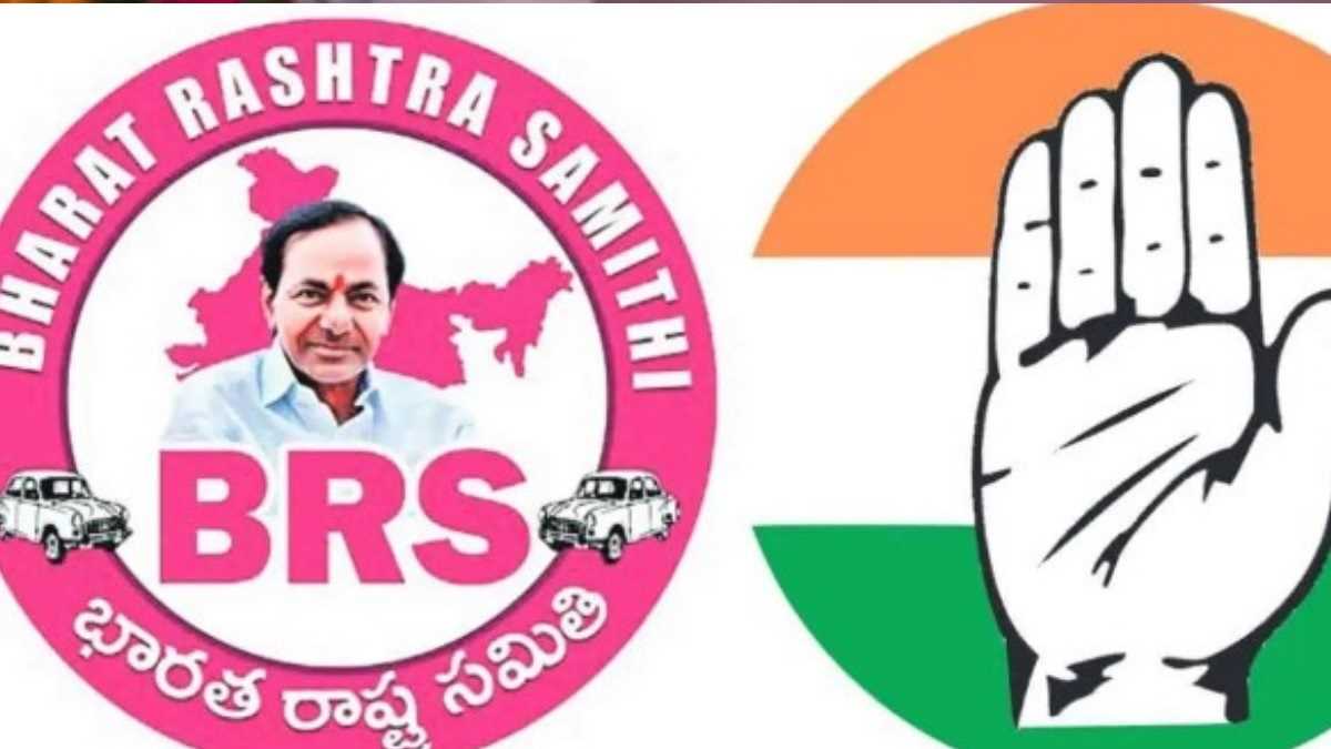 तेलंगाना मेें बीआरएस व कांग्रेस के बीच कांटे की टक्‍कर