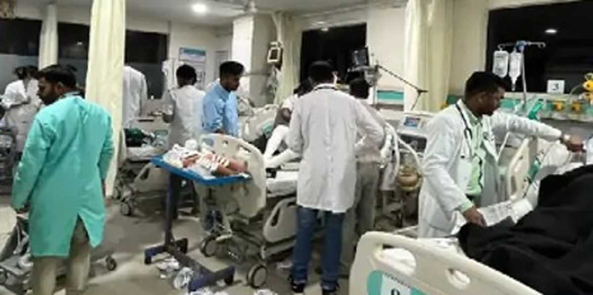 भारत पेट्रोलियम डिपों में एक टैंकर में लगी आग, 7 झुलसे