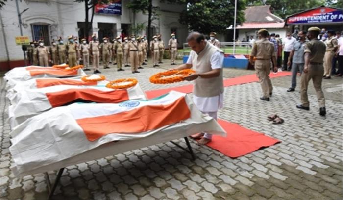 सीमा संघर्ष : शाह ने असम, मिजोरम के मुख्यमंत्रियों से शांति बनाए रखने की अपील की सीमा संघर्ष : शाह ने असम, मिजोरम के मुख्यमंत्रियों से शांति बनाए रखने की अपील की