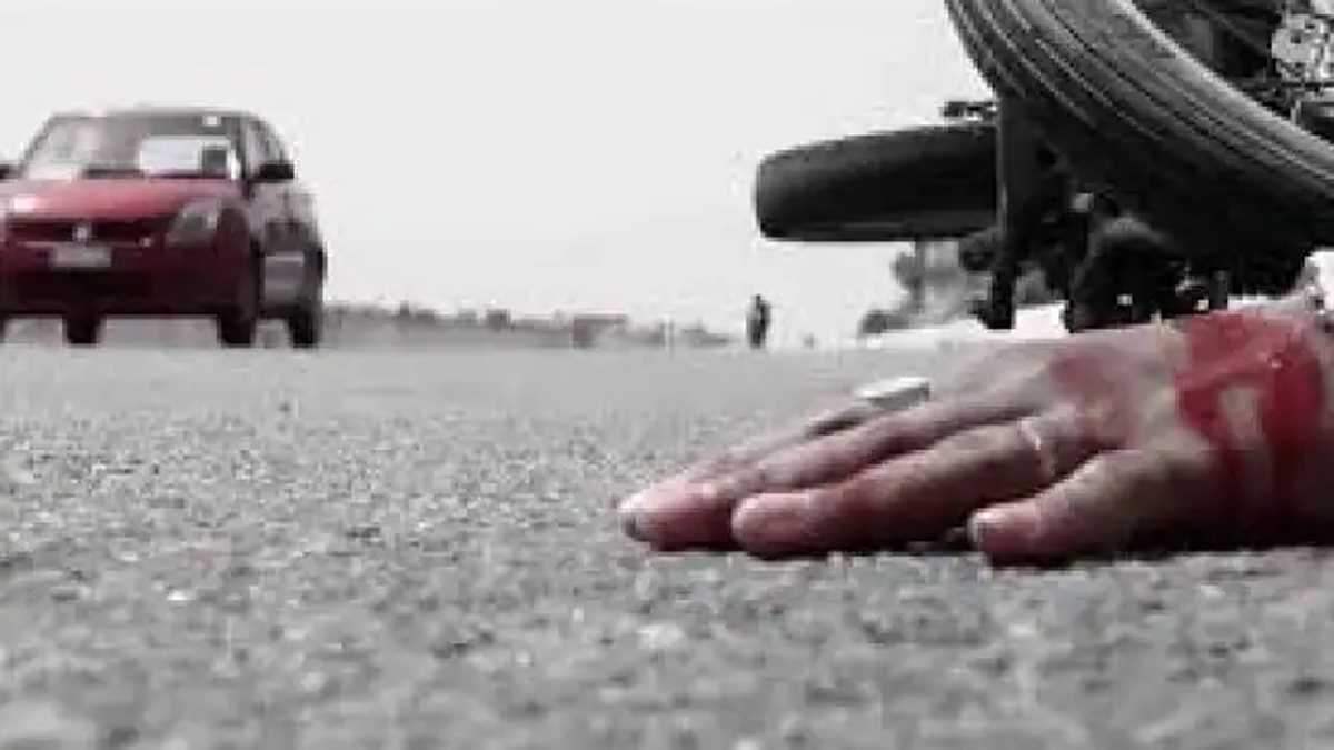 फर्रुखाबाद में सड़क हादसे में बाइक सवार की मौत