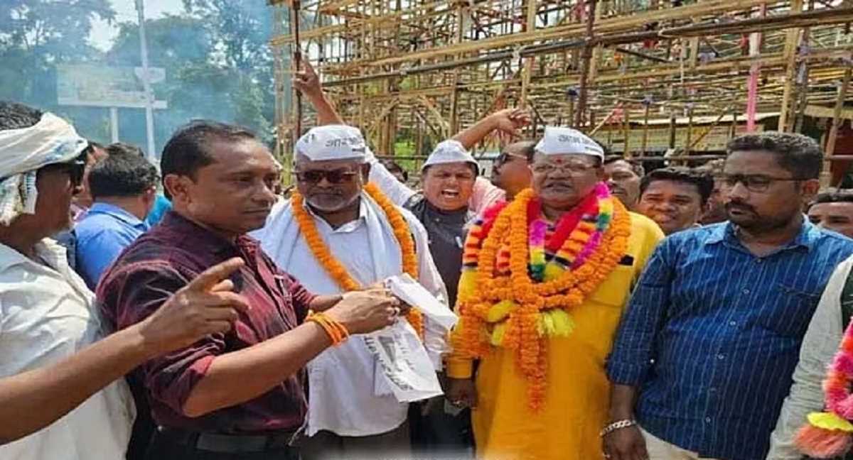 टिकट घोषणा के बाद बिंद्रानवागढ़ में भाजपा को बड़ा झटका