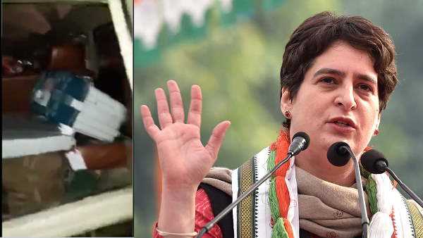 ईवीएम मामले पर प्रियंका ने पूछे कई सवाल, बीजेपी उम्मीदवार की गाड़ी में मिली ईवीएम ईवीएम मामले पर प्रियंका ने पूछे कई सवाल, बीजेपी उम्मीदवार की गाड़ी में मिली ईवीएम