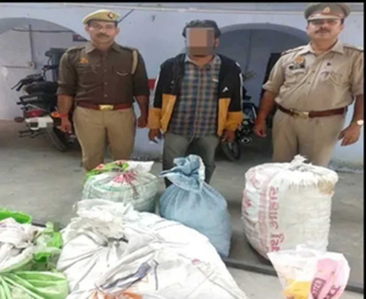 बागपत में अवैध पटाखों के साथ एक अभियुक्त गिरफ्तार