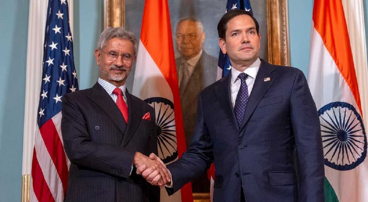 टैरिफ तनाव के बीच जयशंकर की अमेरिकी विदेश मंत्री से बात