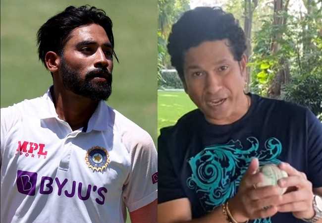 सिराज में इन-कटर्स फेंकने की नेचुरल काबिलियत है: सचिन तेंदुलकर