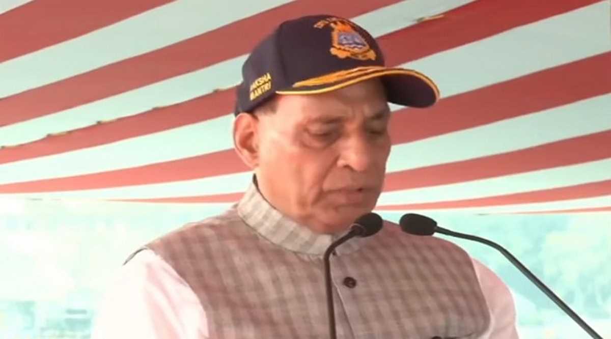 राजनाथ ने भारतीय जहाजों पर ड्रोन से हमला करने वालों को समुद्र तल से पकड़ने का संकल्प लिया