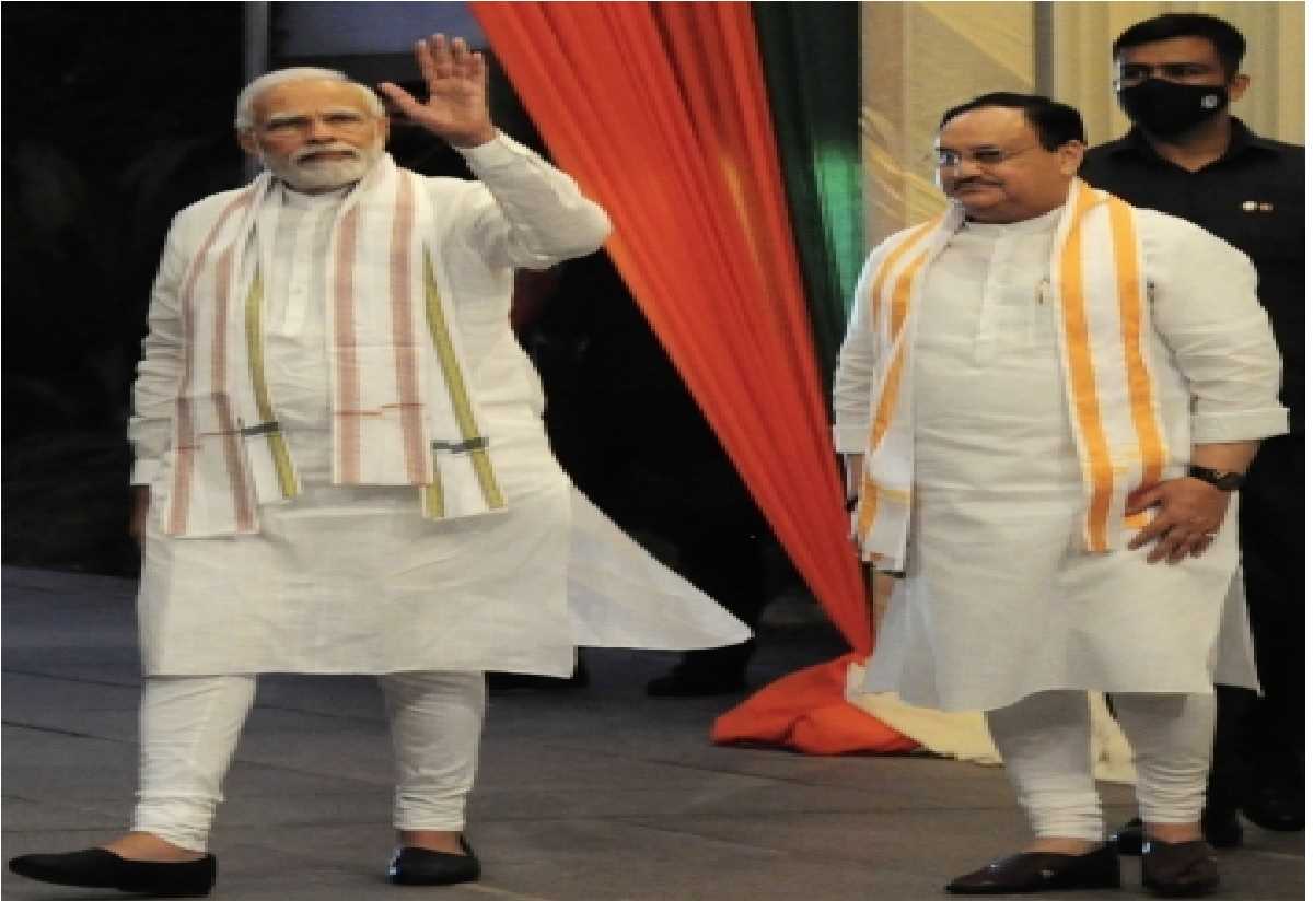 प्रधानमंत्री नरेंद्र मोदी की मौजूदगी में एनडीए की बैठक आज 38 दलों के शामिल होने का दावा