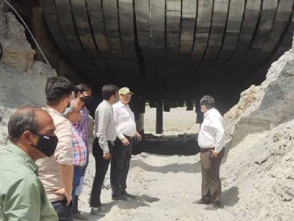 100 दिन में अंडरपास को पूरा करने का लक्ष्य