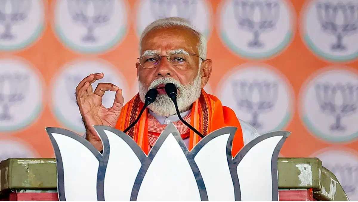 कांग्रेस के शहजादे तो राम मंदिर पर सुप्रीम कोर्ट का फैसला पलटना चाहते हैं : पीएम मोदी