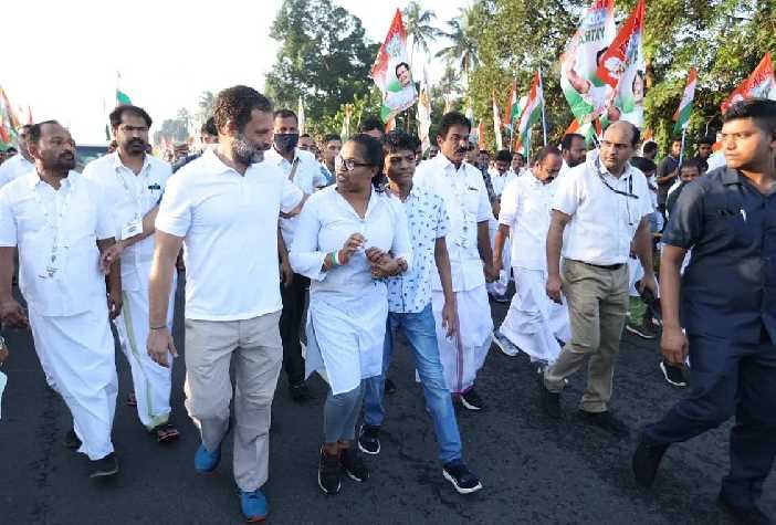 पेरम्बरा से राहुल की भारत जोड़ो यात्रा शुरू
