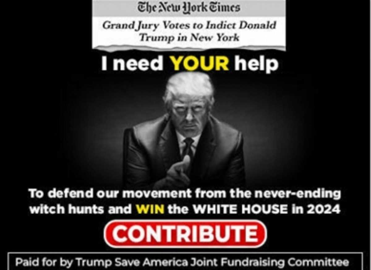 आत्मसमर्पण करने पर ट्रंप को नहीं लगेगी हथकड़ी : वकील आत्मसमर्पण करने पर ट्रंप को नहीं लगेगी हथकड़ी : वकील