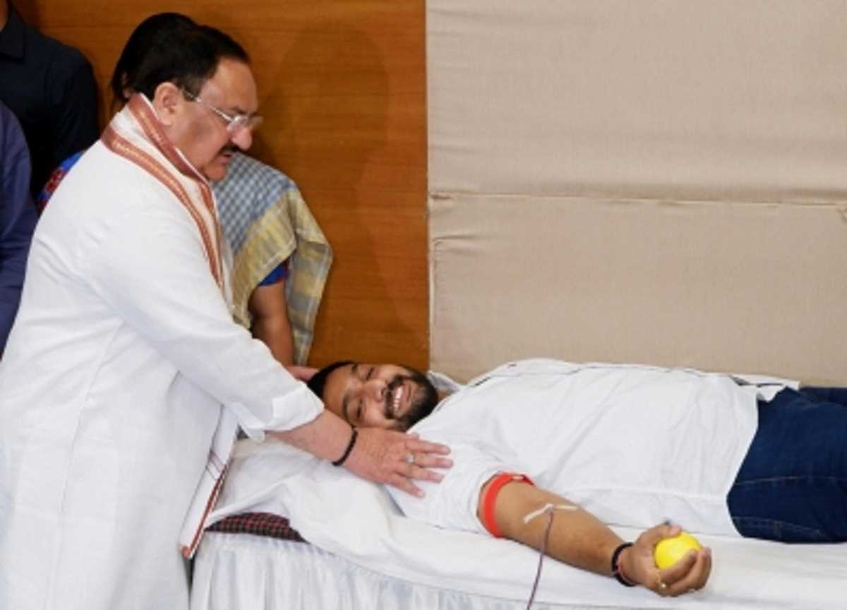 प्रधानमंत्री मोदी के जन्मदिन पर देश भर में ‘रक्तदान अमृत महोत्सव’ शुरू,