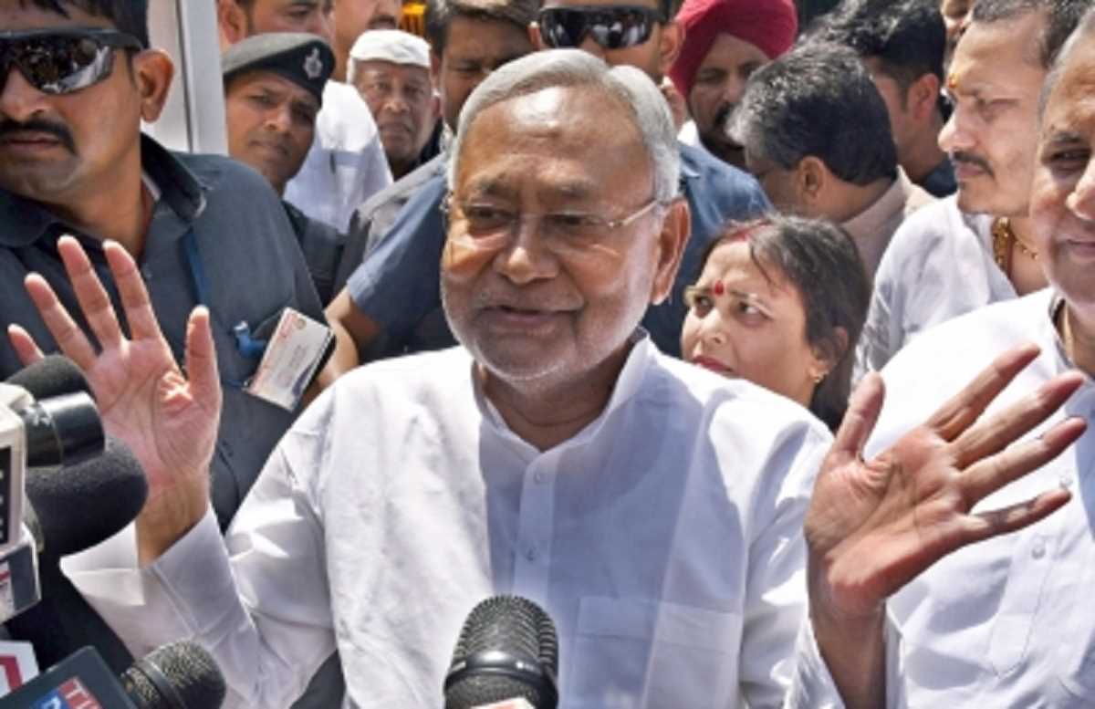 बिहार में हिंसा सुनियोजित साजिश, जानबूझकर कराई गई : नीतीश