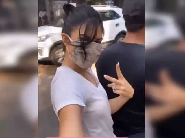 जैकलीन फर्नाडीज ने उठाया बाइक राइड का लुफ्त