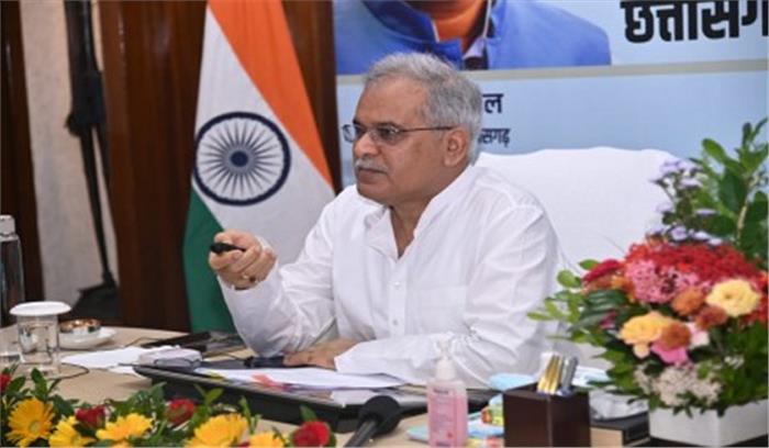 मुख्यमंत्री बघेल ने 2 हजार 834 करोड़ के विकास कार्यों की दी सौगात